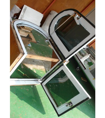 Hinged door