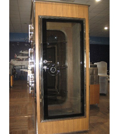 Hinged door